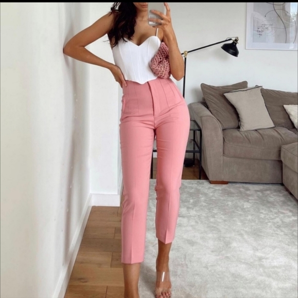 Zara Hight-Waisted Pants - Picture 2 of 16